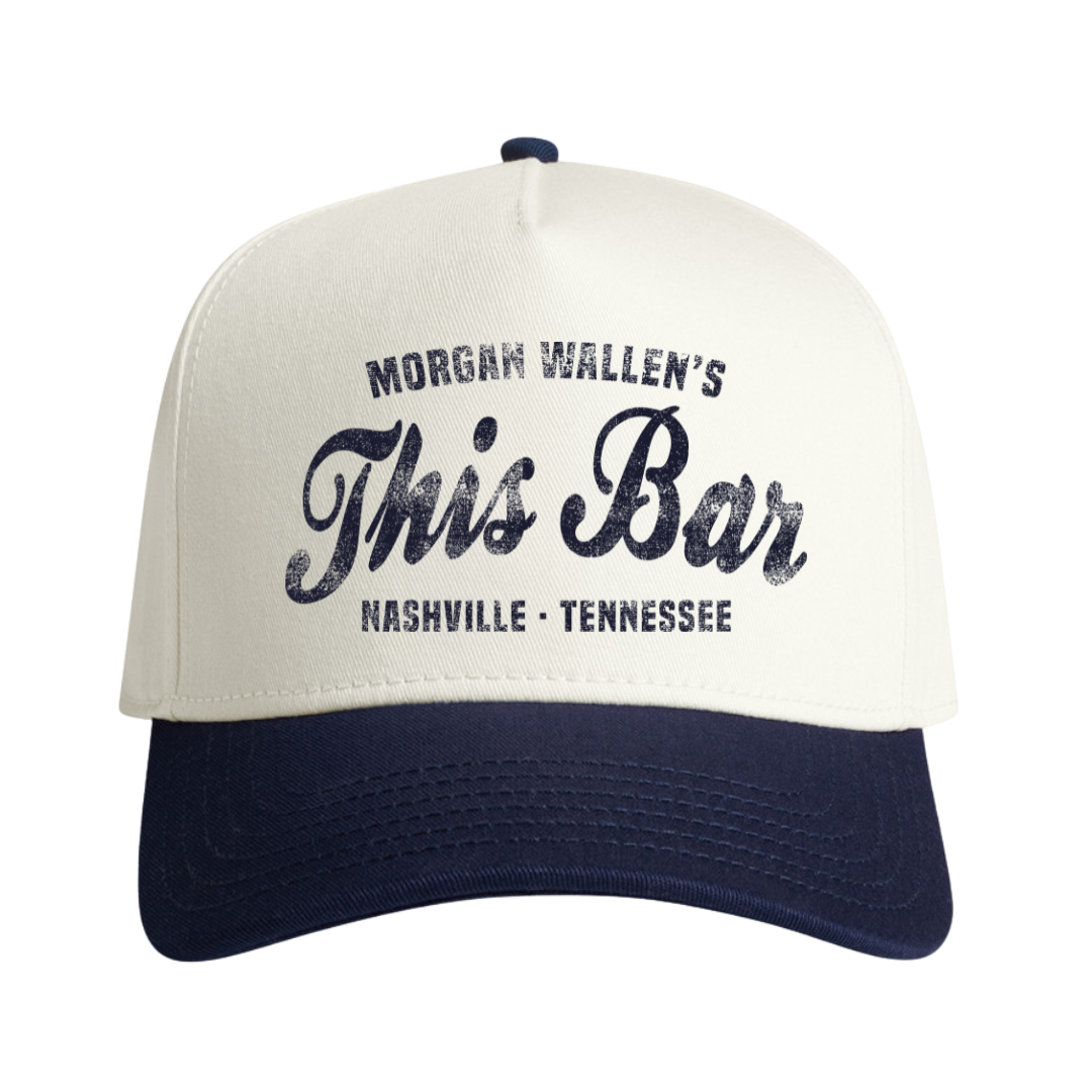 Morgan Wallen's This Bar Navy Hat