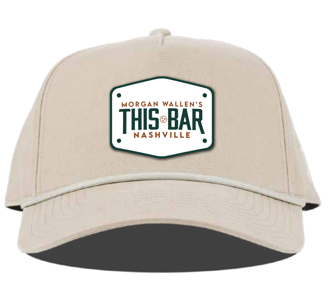 Morgan Wallen Tan Rope Hat