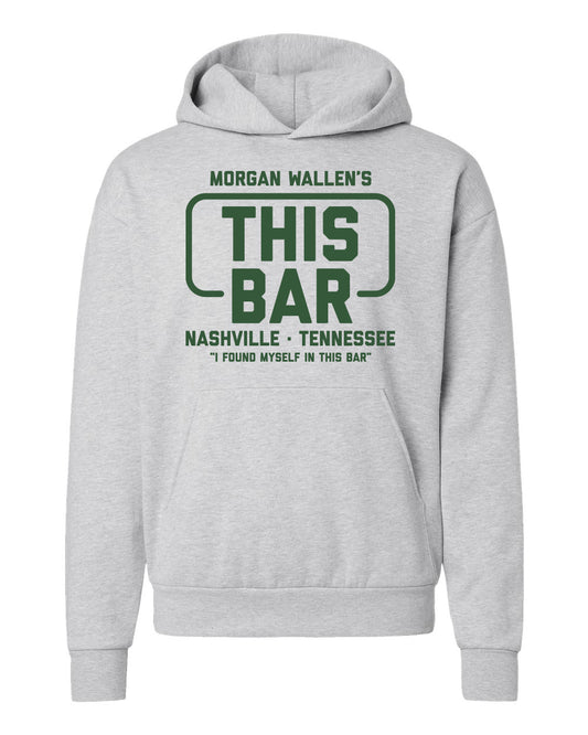 Morgan Wallen This Bar Grey Hoodie