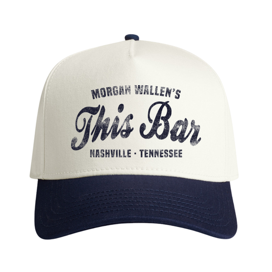 Morgan Wallen's This Bar Navy Hat