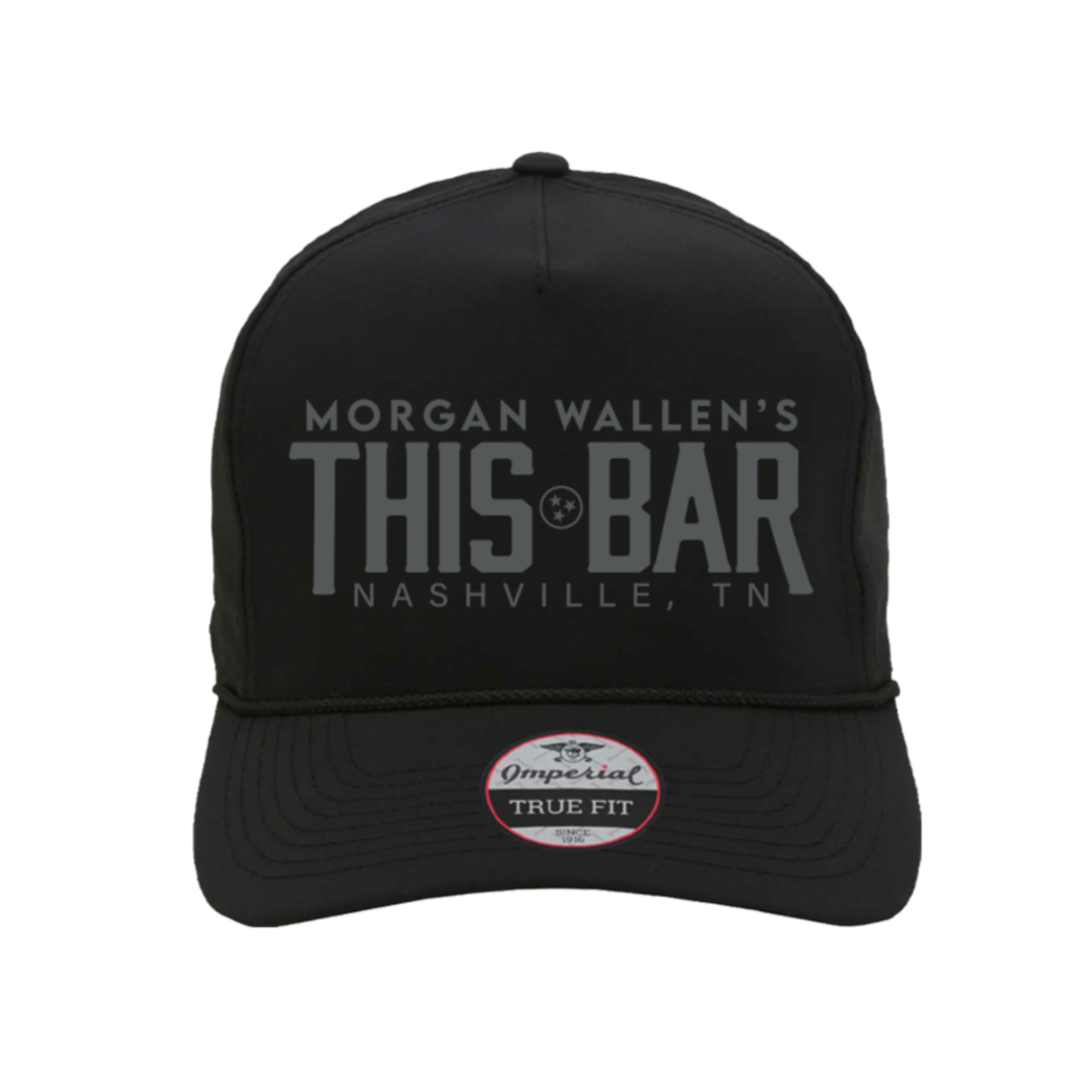 Morgan Wallen Black Imperial Hat w/ Black