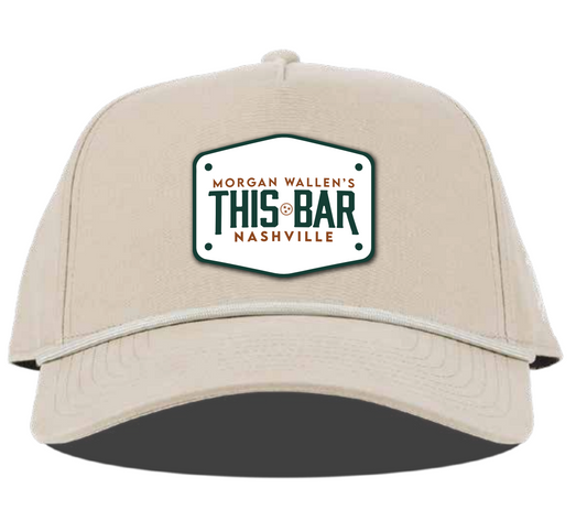 Morgan Wallen Tan Rope Hat